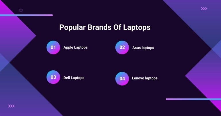 Popular Brands Of Laptops
