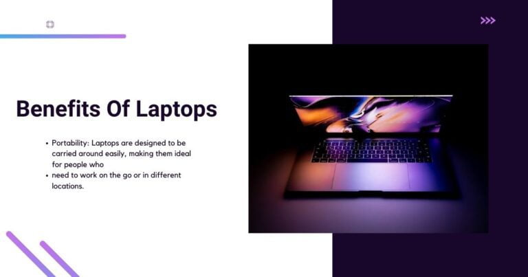 Benefits Of Laptops