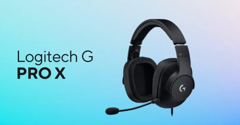 The Logitech G PRO X headset is a very comfortable headset