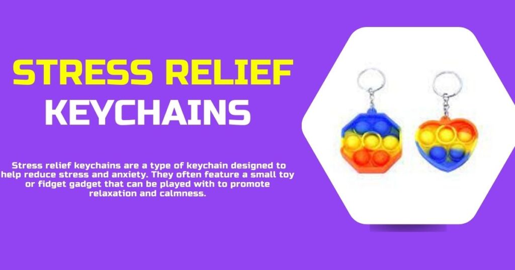 Popit keychains Stress Relief Keychains