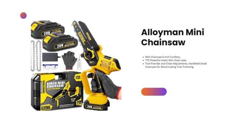 Types of Chainsaws: Chainsaws come in different types, including gas-powered chainsaws, electric chainsaws (corded or cordless), and battery-powered chainsaws. Each type has its own advantages and is suitable for different tasks and user preferences.