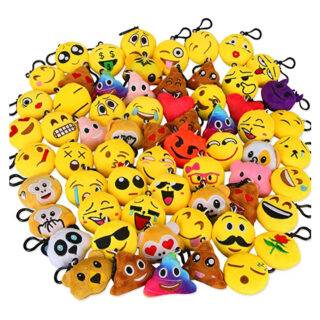 Dreampark Emoticon Keychain Mini Cute Plush Pillows