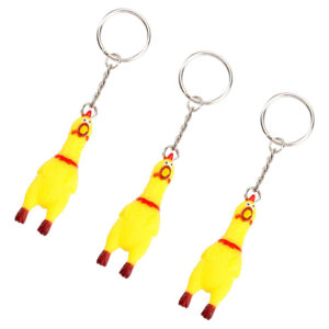 Chicken Keychain | Squeeze Screaming Keychain