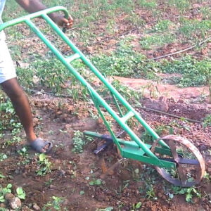 The removal of weeds from the ground is done with the aid of manual weeders.
