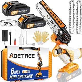 Use for Gardening and the best mini chainsaw for use and easy to maintain