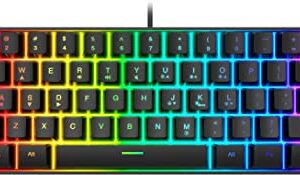 Snpurdiri Wired 60% Gaming Keyboard
