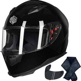 ILM Full Face Motorcycle Street Bike Helmet