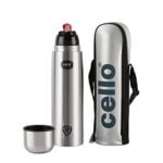 Cello Flip Style Vacuum Insulated Flask with Jacket
