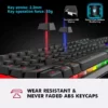 Choosing the top gaming keyboard is subjective and can vary based on individual preferences and specific needs