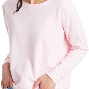 Hanes Women's Crewneck Sweatshirt, Eco Smart Fleece Women's