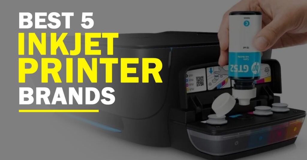 Inkjet printers are famous printing technology that uses ink droplets to print an image or text on paper.