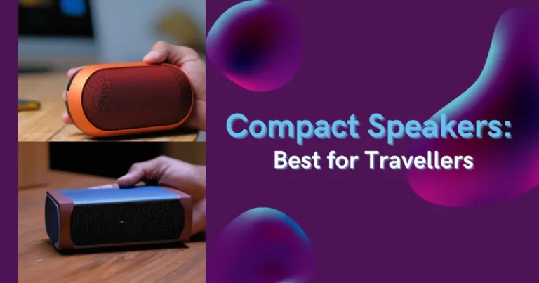 Due to their simplicity and mobility, compact speakers—small, portable audio devices—have grown in popularity. These speakers are perfect for persons who are constantly on the go or for use in compact places.