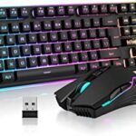 RedThunder K10 Wireless Gaming Keyboard and Mouse Combo for gaming