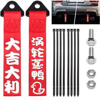 Top10 Racing 2PCS JDM Tow Straps