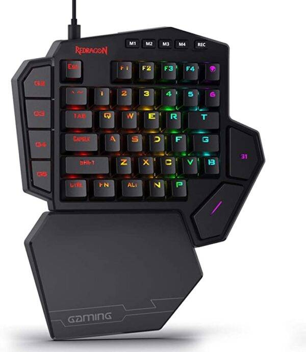 Redragon K585 DITI One-Handed RGB Mechanical Gaming Keyboard for gaming