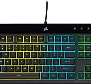 Corsair K55 PRO LITE RGB Wired Membrane Gaming Keyboard for gaming