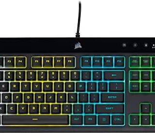 Corsair K55 PRO LITE RGB Wired Membrane Gaming Keyboard for gaming