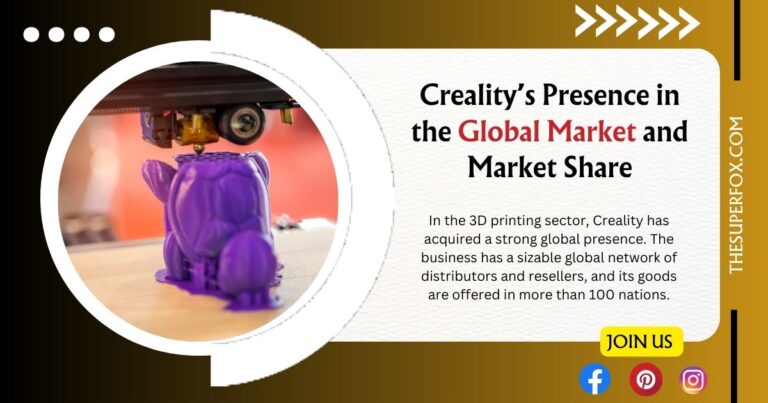 In the 3D printing sector, Creality has acquired a strong global presence. The business has a sizable global network of distributors and resellers, and its goods are offered in more than 100 nations.