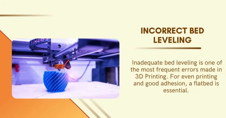 Incorrect bed leveling refers to a situation where the print bed of a 3D printer is not properly aligned or adjusted, causing issues during the printing process. Here are some common problems associated with incorrect bed leveling