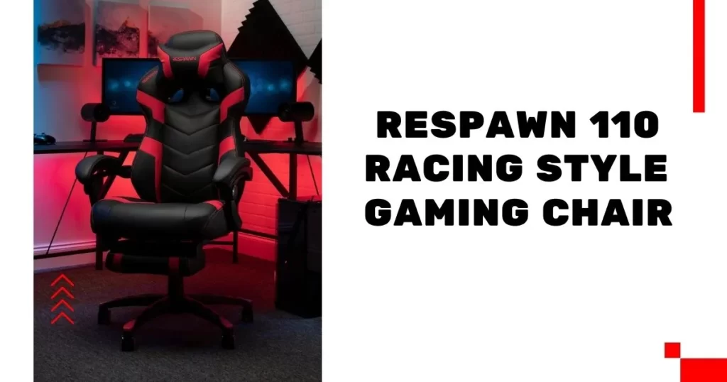 The Respawn 110 Racing Style Gaming Chair is a popular choice among gamers due to its ergonomic design and comfort features. Here are the key features of the Respawn 110: Racing-Inspired Design: The Respawn 110 features a sleek and sporty racing-style design that adds a touch of style to your gaming setup. It comes in various color options to suit your personal preferences.
