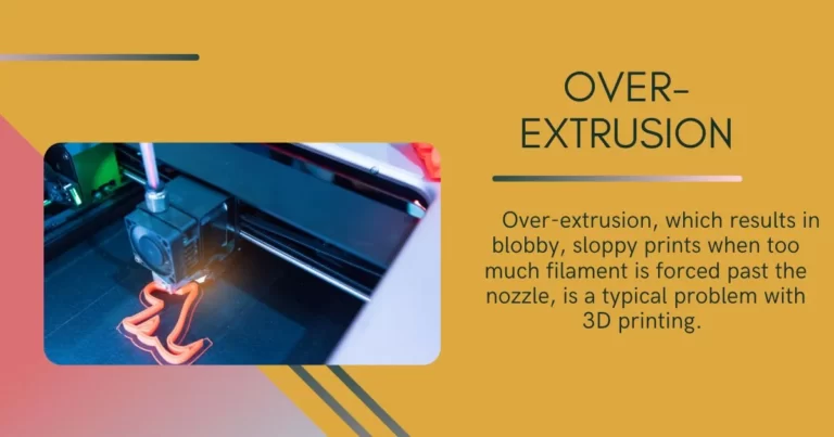 Over extrusion refers to a 3D printing issue where too much filament is being deposited during the printing process, resulting in excessive material being extruded from the nozzle. This can lead to various problems in the print, such as poor surface finish, stringing, blobbing, or even mechanical issues.