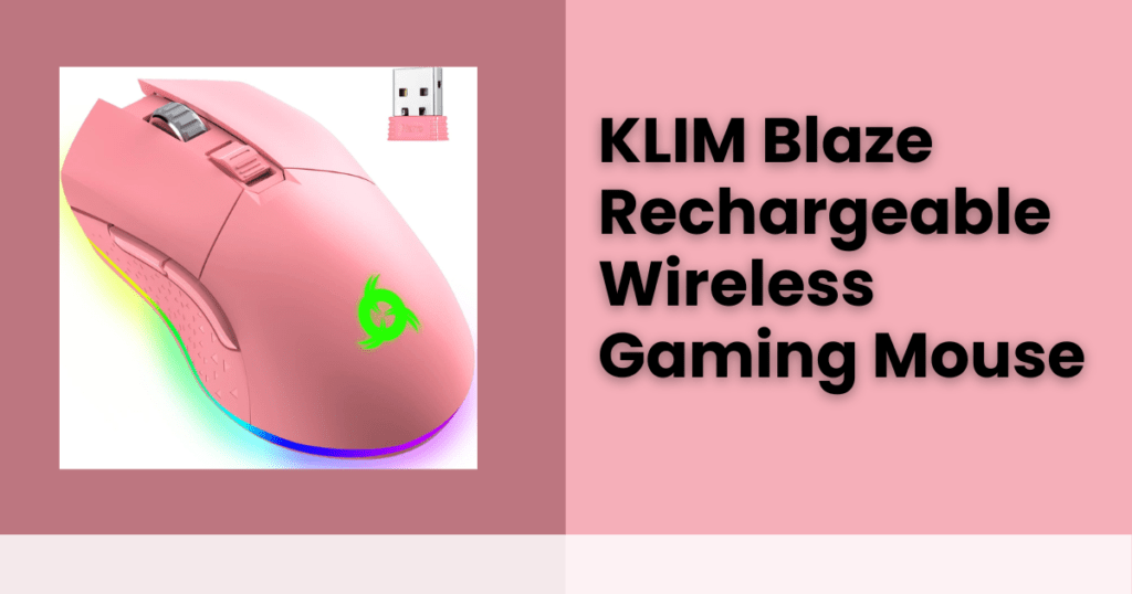 PINk gaming mouse, KLIM Gaming Mouse, Comfortable Gaming, gaming, portable mouse, small mouse