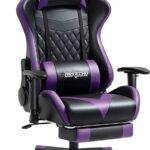 Darkecho Gaming Chair Office Chair with Footrest Massage