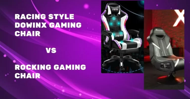 racing and rocking gaming chair