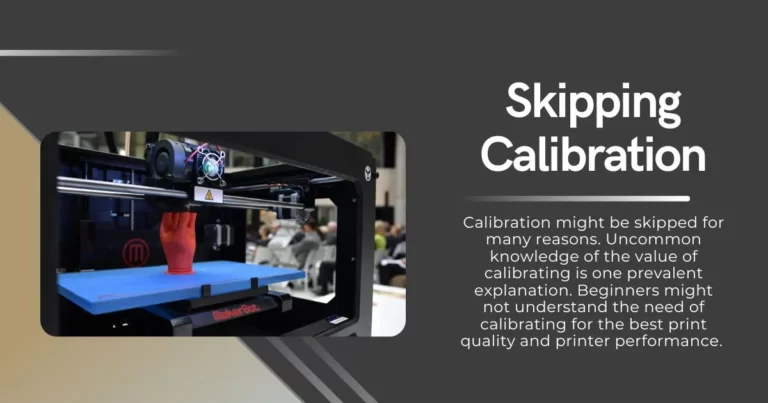 Skipping calibration in 3D printing refers to the act of neglecting or not performing the necessary calibration steps on a 3D printer before starting a print. Calibration is a crucial process that ensures the printer is properly adjusted and calibrated for accurate and consistent printing. Here are some consequences of skipping calibration
