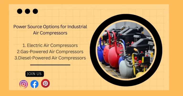 Industrial air compressors can be powered by various sources, depending on the specific requirements and application. Here are some common power source options for industrial air compressor