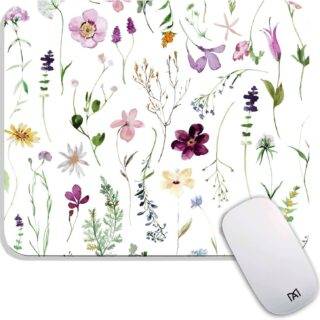 Armanza Square Mouse Pad Beautiful Flowers Plants