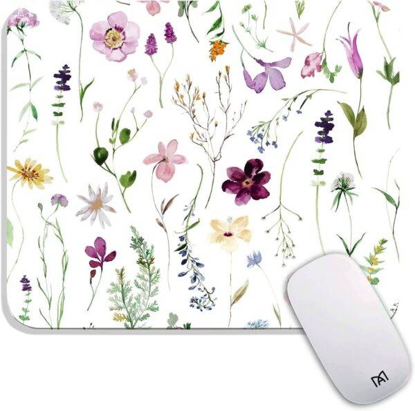 Armanza Square Mouse Pad Beautiful Flowers Plants