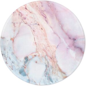 Marble Round Mouse Pad