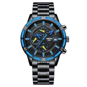 NIBOSI Waterproof Chronograph Quartz Watches