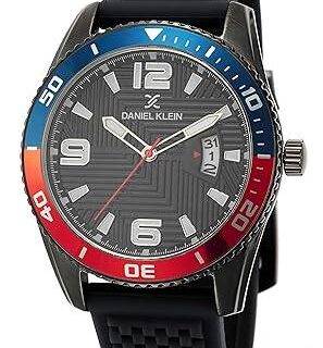 Daniel Klein Analog Black Dial Men's Watch