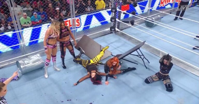 Damage CTRL VS Bianca Belair, Charlotte Flair, Becky Lynch, and Shotzi