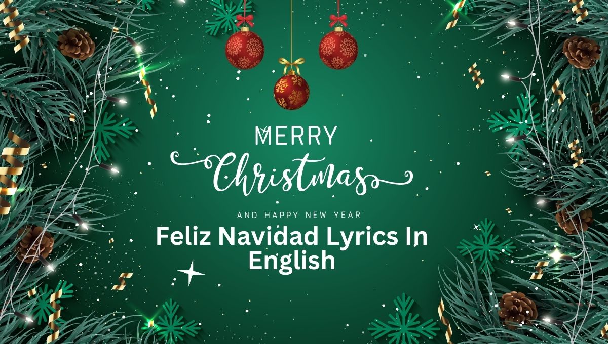Feliz Navidad Lyrics In English
