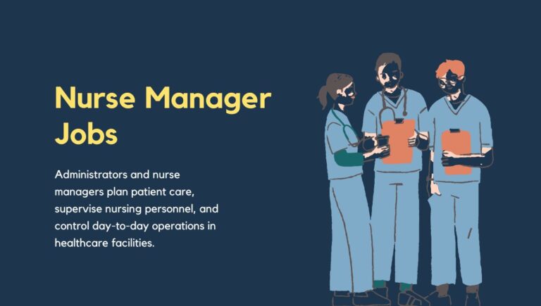 Administrators and nurse managers plan patient care, supervise nursing personnel, and control day-to-day operations in healthcare facilities.